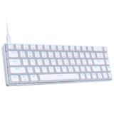Teclado Mecânico Para Jogos Dierya T68se 60% Com Interruptores Vermelhos