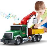 Caminhão De Separação De Lixo De Brinquedo Bstoyder Para Crianças De 3 A 8 Anos Com Som
