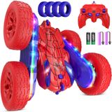 Carro De Controle Remoto Jimdella Spider Rc Stunt 360° Flips Kids 5-7