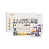 Teclado Mecânico Sem Fio Kisnt Gasket Mounted Rgb 75%