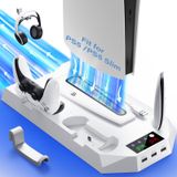 Suporte De Refrigeração Jorrep Compatível Com Ps5 E Ps5 Slim Com Carregador