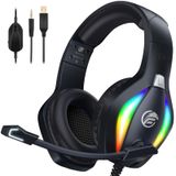 Fone De Ouvido Para Jogos Fachixy Fc100 Com Microfone Para Ps4, Ps5, Switch, Xbox, Pc, Mac