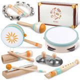 Conjunto De Instrumentos Musicais Aliex Montessori Para Crianças De 1 A 3 Anos