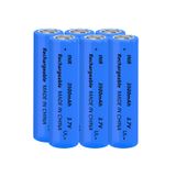 Bateria Recarregável Yuntunele 18650 3.7v 3500mah 6 Pacotes