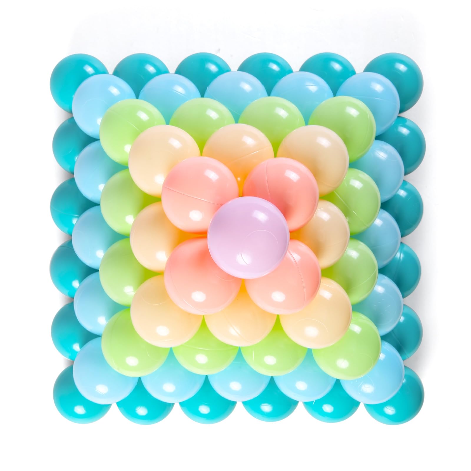 Ball Pit Balls Gogoso Coloful Soft 100 Unidades Para Crianças