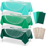 Conjunto Decorativo De Rede Para Peixes E Toalhas De Mesa, Tipo De Unidade: 6 Unidades