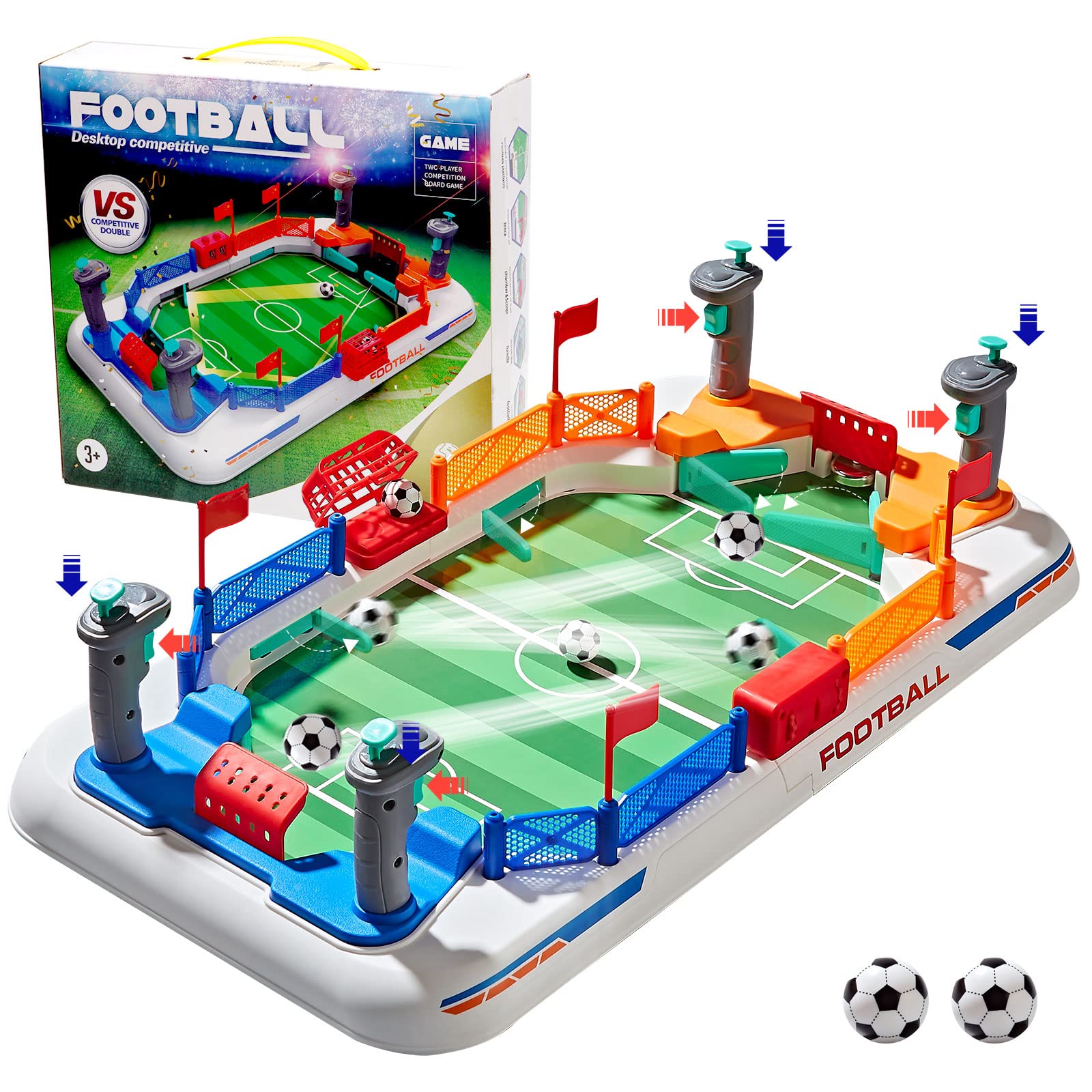 Mini Jogo De Tabuleiro Esportivo De Futebol De Mesa Couomoxa Upgrade