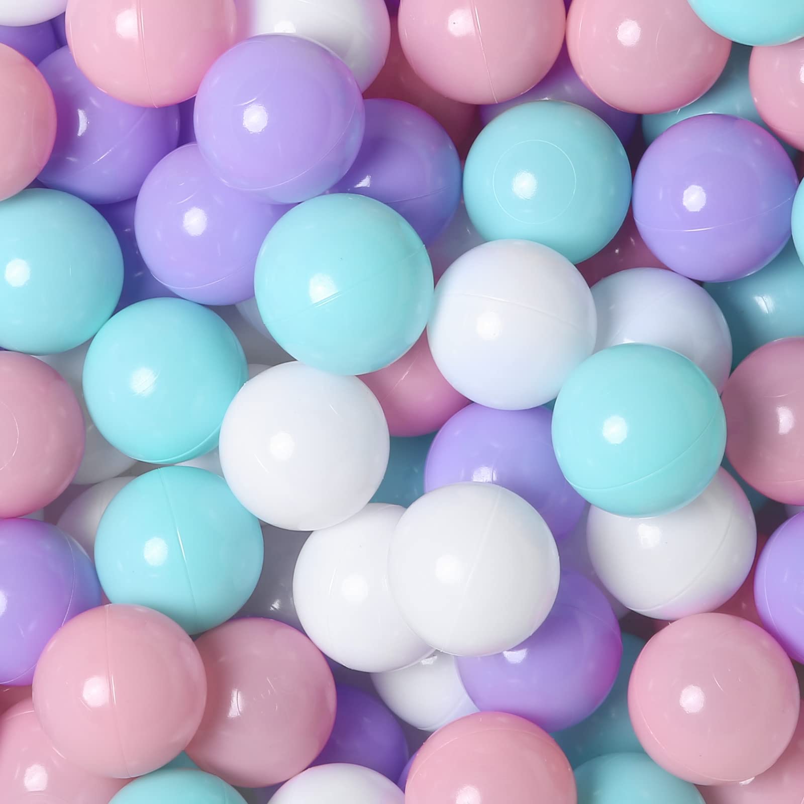Ball Pit Balls Gogoso 100 Unidades, Sem Bpa, À Prova De Esmagamento Para Bebês