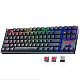 Teclado Sem Fio Para Jogos Redragon K552-krs Com Luz De Fundo