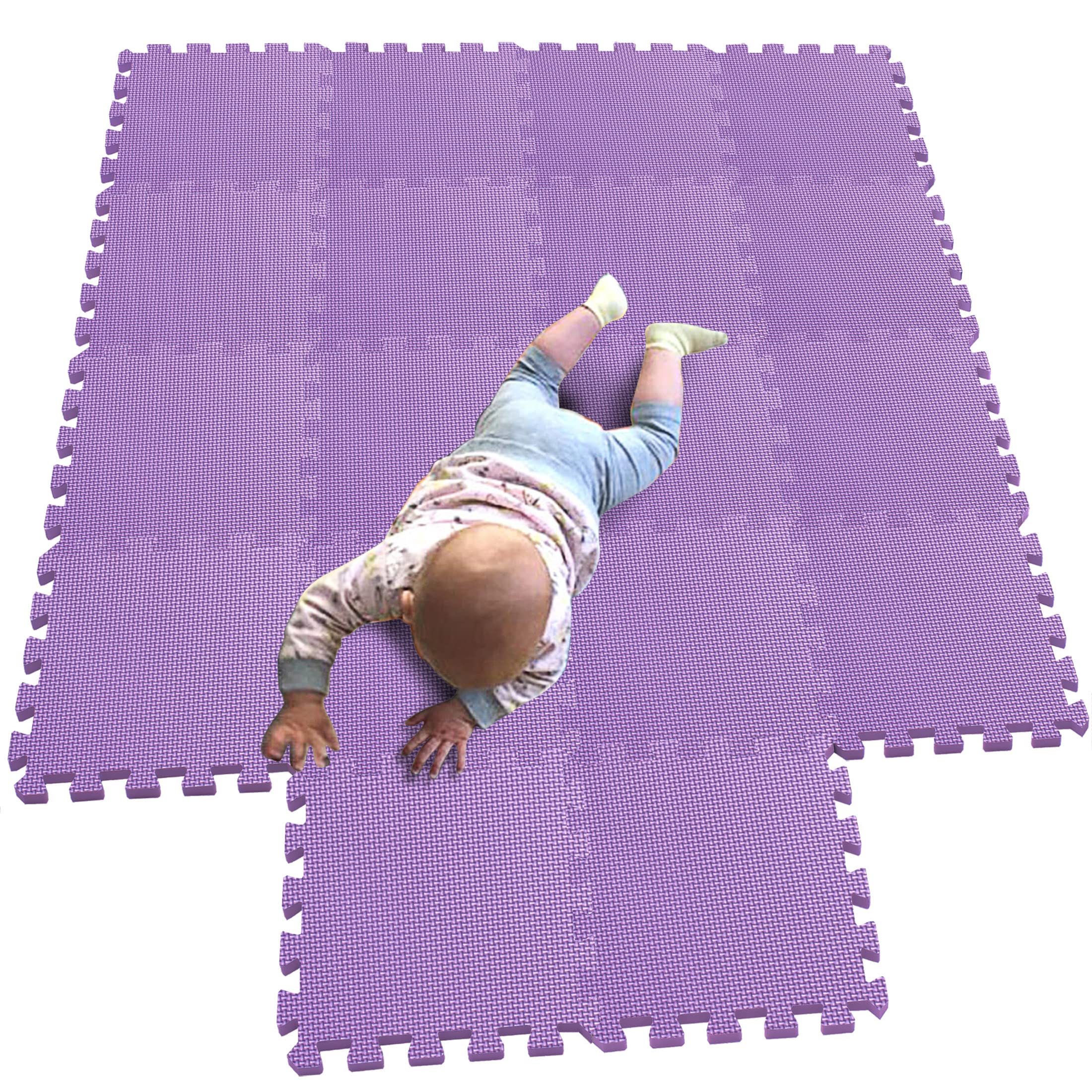 Foam Play Mat Mqiaoham, Quebra-cabeça De 18 Peças Para Bebês E Crianças