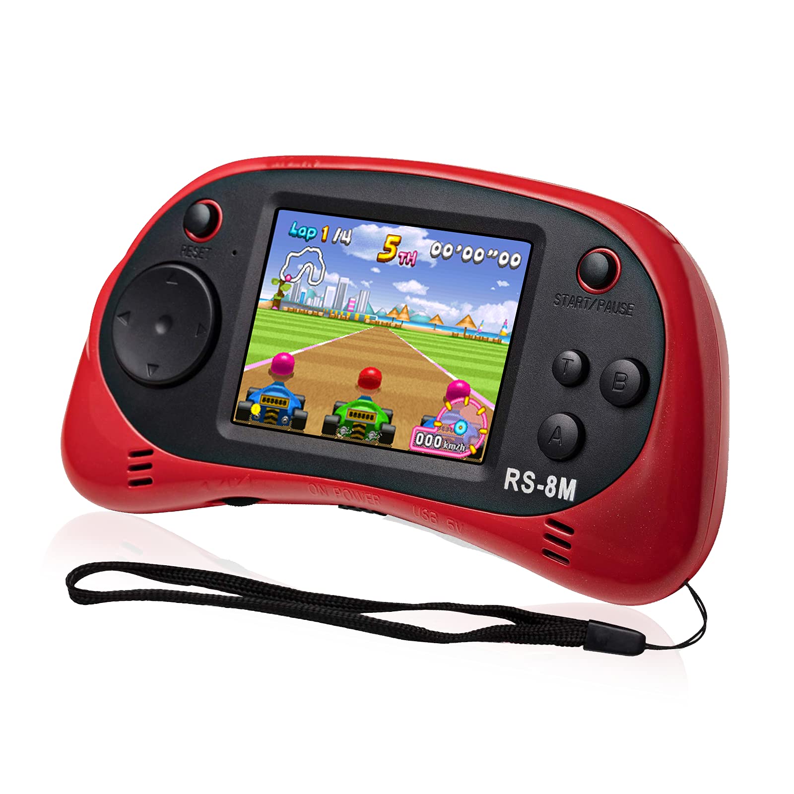 Leitor De Jogos Portátil Easegmer Kids 16 Bits Com 200 Jogos De 2,5"