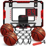 Cesta De Basquete Ochido Indoor Com Placar Eletrônico Para Crianças