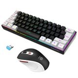 Combinação De Teclado E Mouse Para Jogos Sem Fio Snpurdiri 2.4g