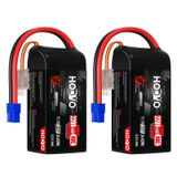 Bateria Lipo Hoovo 3s 11,1 V 2200mah 80c Com Conector Ec3, Pacote Com 2