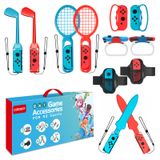 Pacote De Acessórios Codogoy 12 Em 1 Para Nintendo Switch Sports