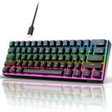 Teclado Mecânico Para Jogos Rk Royal Kludge Rk61 Wired