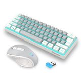 Combinação De Teclado E Mouse Para Jogos Sem Fio Snpurdiri 2.4g