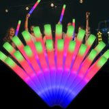 Led Foam Glow Sticks Lifbetter 42 Unidades Com 3 Modos De Piscar