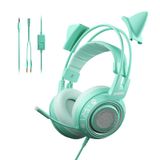 Fone De Ouvido Para Jogos Somic G951s Verde Com Microfone Para Ps4, Ps5, Xbox