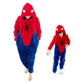 Macacão Infantil Cosusket 5t, Pijama, Macacão, Desenho Animado, Azul/vermelho
