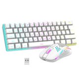 Combinação De Teclado E Mouse Para Jogos Sem Fio Redthunder 60%