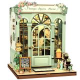 Kit De Casa Em Miniatura Diy Fsolis Book Nook Champs-élysées Florist