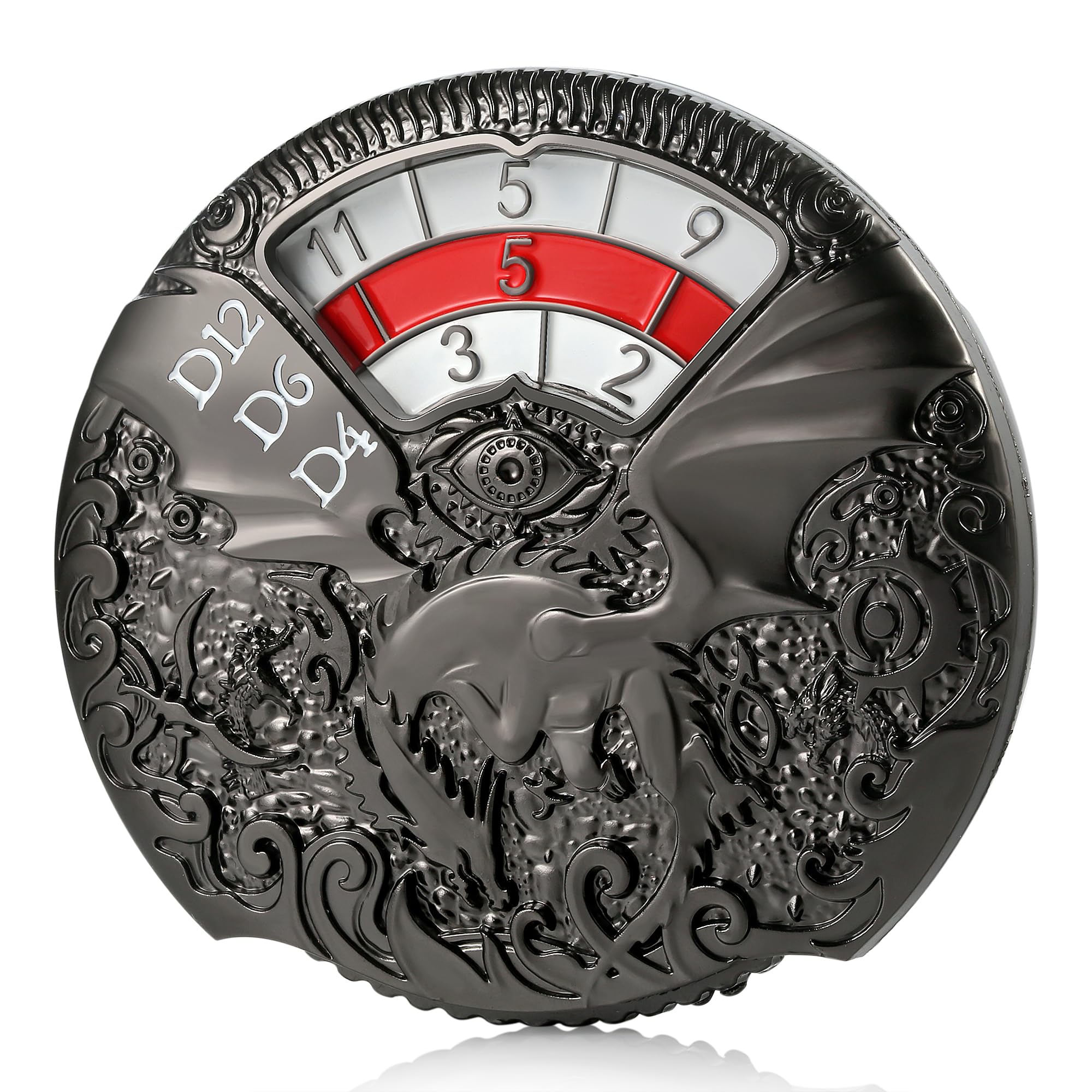 Conjunto De Dados Spinner Dndnd 7 Em 1 De Metal Com Caixa De Presente Para D&amp;d