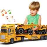 Caminhão De Construção Toy Bstoyder Para Crianças De 3 A 8 Anos Com Luzes