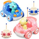 Pacote De 2 Brinquedos De Carro Com Controle Remoto Kidz Do Para Meninas De 2 A 4 Anos