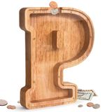 Banco De Moedas De Madeira Personalizado Piggy Bank Primrend®