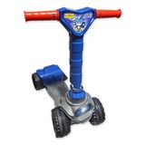 Patinete Infantil Ajuste De Altura Dobrável 4 Rodas Kendy