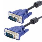 Cabo Vga 1,5 Metros Monitor Lcd Led Pc Tv Projetor Blindado