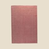 Toalha De Piso Algodão Sofisticata Rosa - A\casa