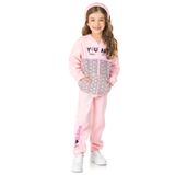 Conjunto Moletom Infantil Felpudo Piftpaft Com Jaqueta Capuz E Calça