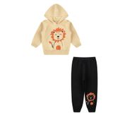 Conjunto Moletom Infantil Piftpaft Felpudo Com Capuz