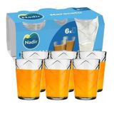 Jogo De Copos Maracatu 265ml Com 6 Unidades Vidro Resistente - Nadir Figueiredo - Panami