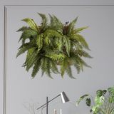 4 Buquês De Plantas Permanentes Volume Intenso Perfeito Para Preencher Painéis Verticais Com Samambaia