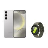 Celular Samsung S24+ 256gb - Cinza + Galaxy Watch7 Bt 44mm - Verde Combo