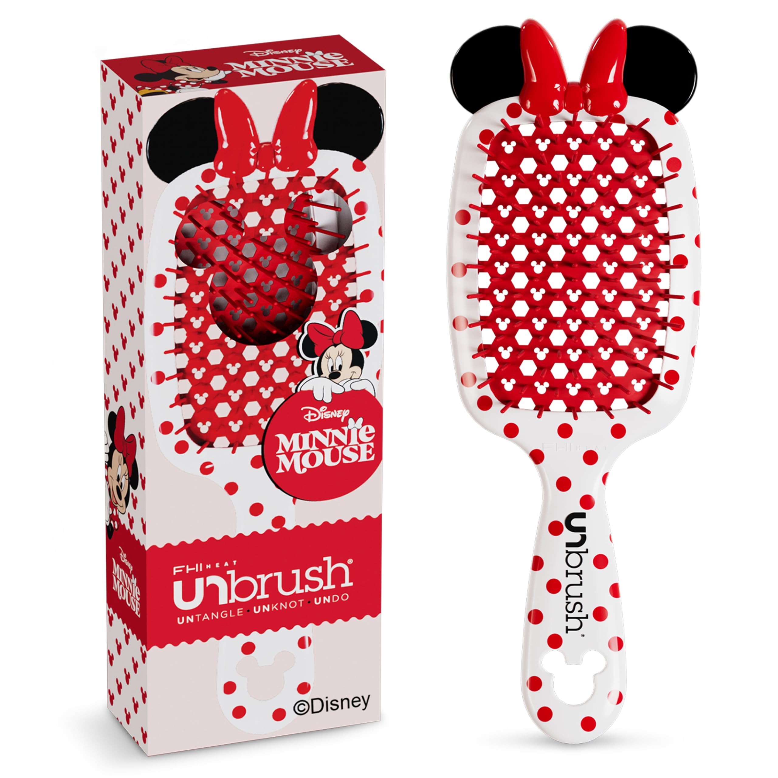 Escova De Cabelo Fhi Heat Unbrush Disney Collection Mickey Or