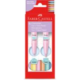 Canetinha Hidrográfica Faber-Castell Vai Vem Pastel 6 Cores