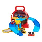 Playset Disney Junior Mickey Mouse Stow &#39;n Go Garage Com 2 Carros