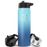 Garrafa De Água Iron °flask Camping Hiking 650 Ml De Aço Inoxidável