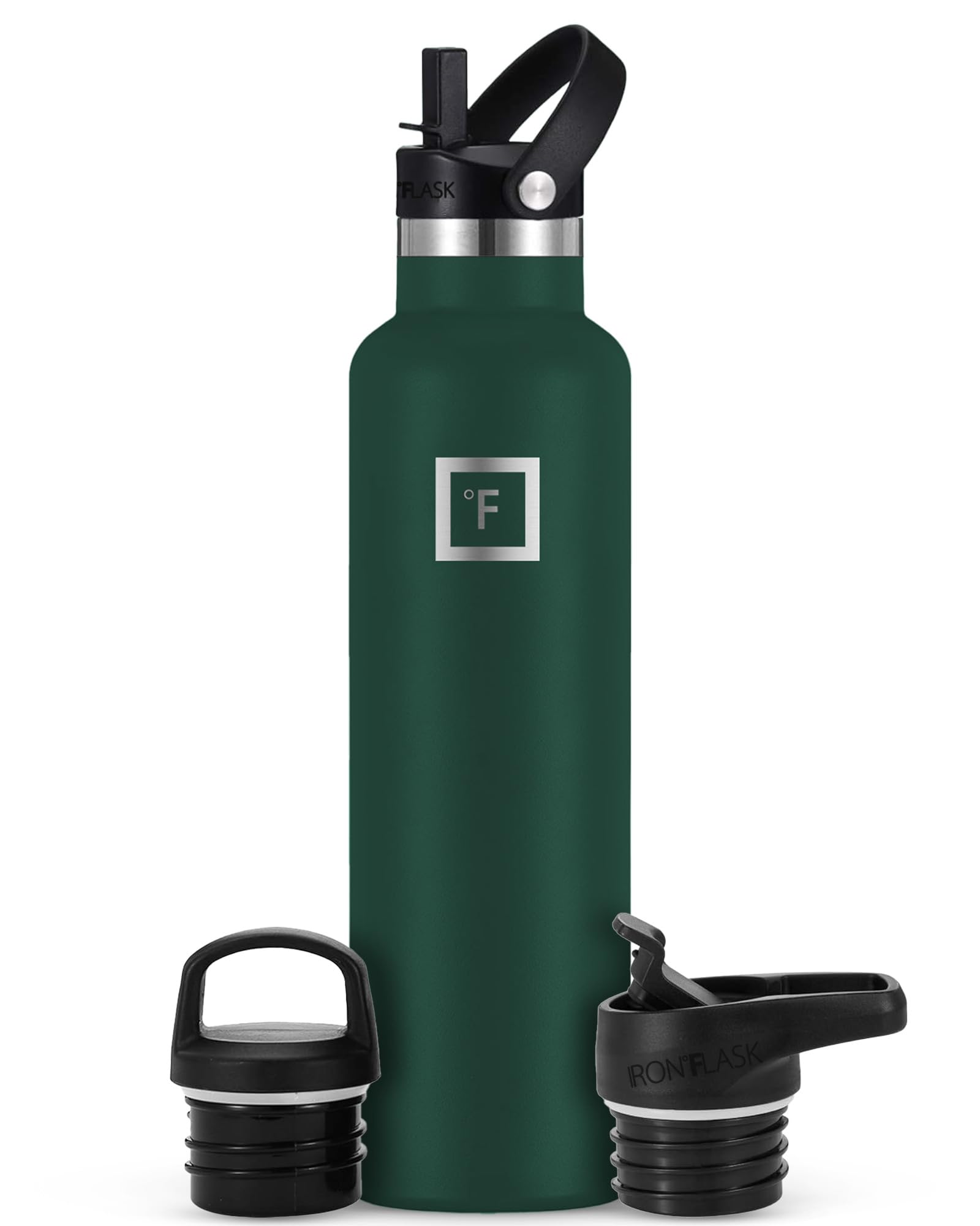 Garrafa De Água Iron °flask Camping Hiking 700ml Dark Pine