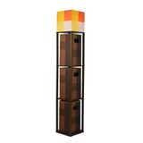 Luminária De Chão E Unidade De Armazenamento Minecraft Brownstone Torch