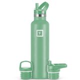 Garrafa De Água Iron °flask Camping Hiking 700 Ml De Aço Inoxidável