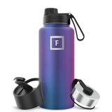 Garrafa De Água Iron °flask Camping &amp; Hiking 960ml Aurora