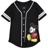 Camisa De Beisebol Feminina Disney Mickey Mouse Preta Gg