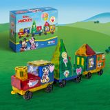Conjunto De Azulejos Magnéticos Disney Junior Mickey Train 41 Unidades Para Crianças A Partir De 3 Anos
