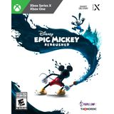 Jogo Eletrônico Thq Nordic Disney Epic Mickey: Xbox Series X Rebrushed