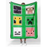 Cobertor De Viagem Sunny Side Up Minecraft 100x125cm